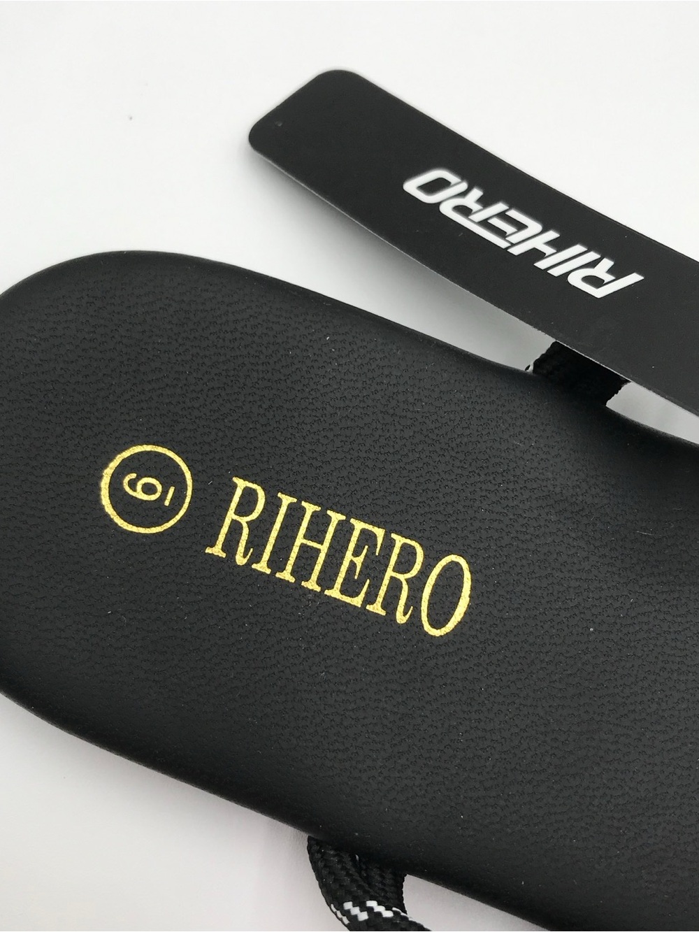 BNWT Rihero Black Rope Sandals - Picture 8 of 12